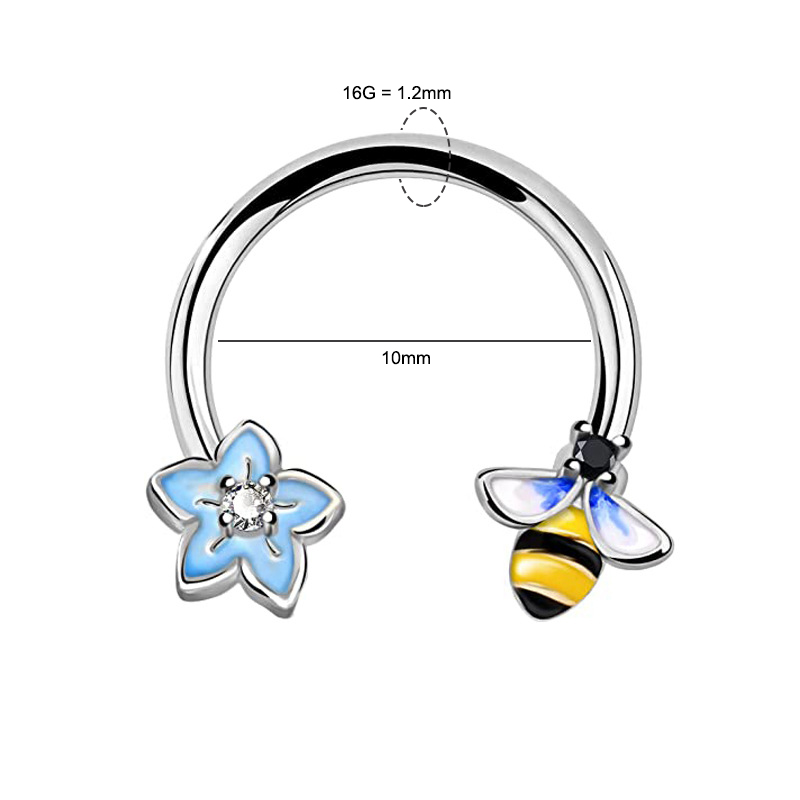 16G Septum Halkası Daith Pierc - Body Jewelry Cartilage Earrings incelemesi ve fiyatı