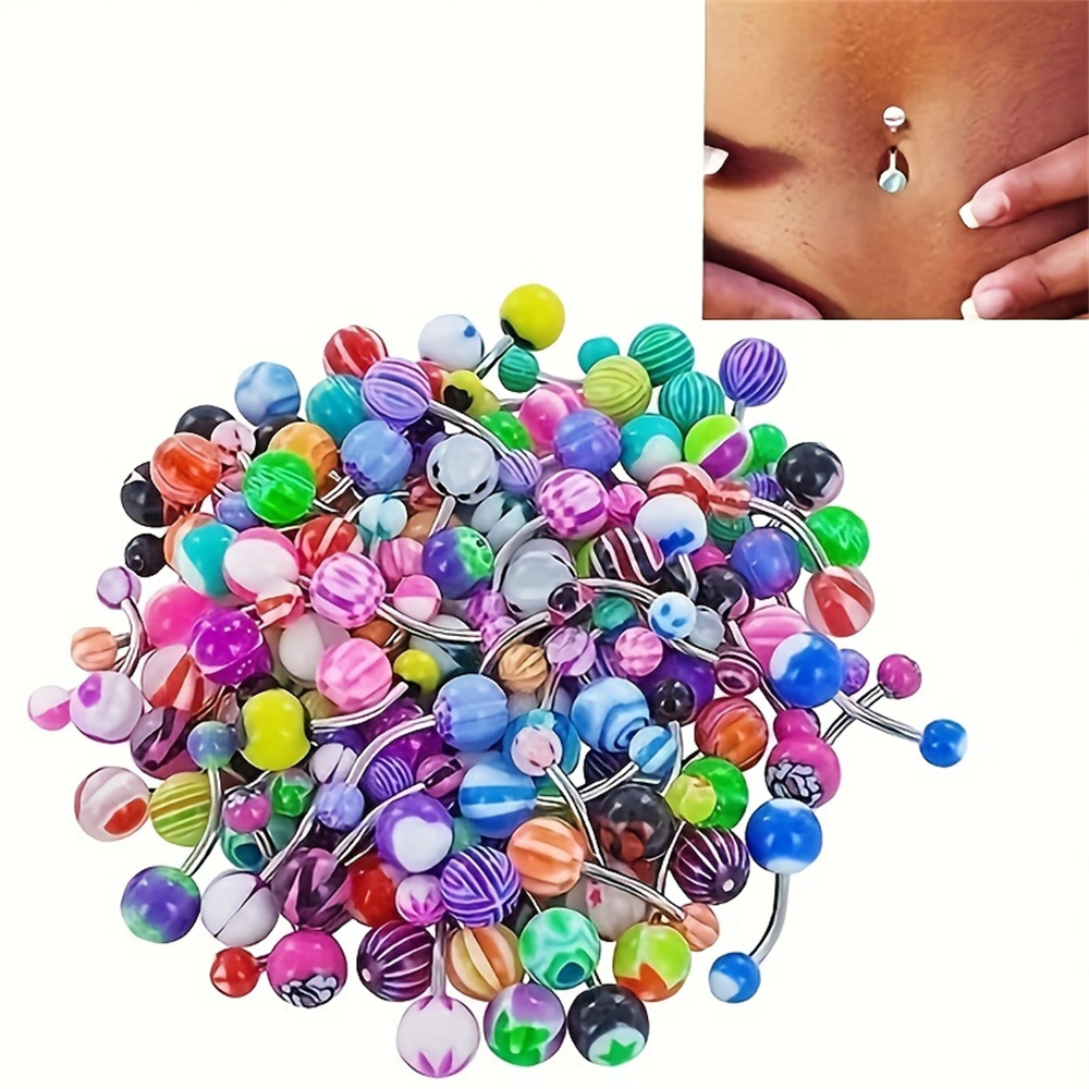 10 adet/takım Karışık Renkli A - Body Jewelry Changing Kit incelemesi ve fiyatı