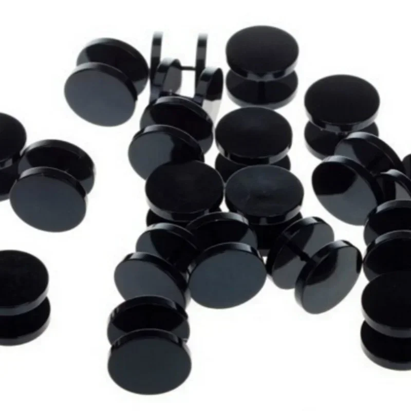 2 adet/1 takım siyah paslanmaz - Body Jewelry Ear Gauges incelemesi ve fiyatı