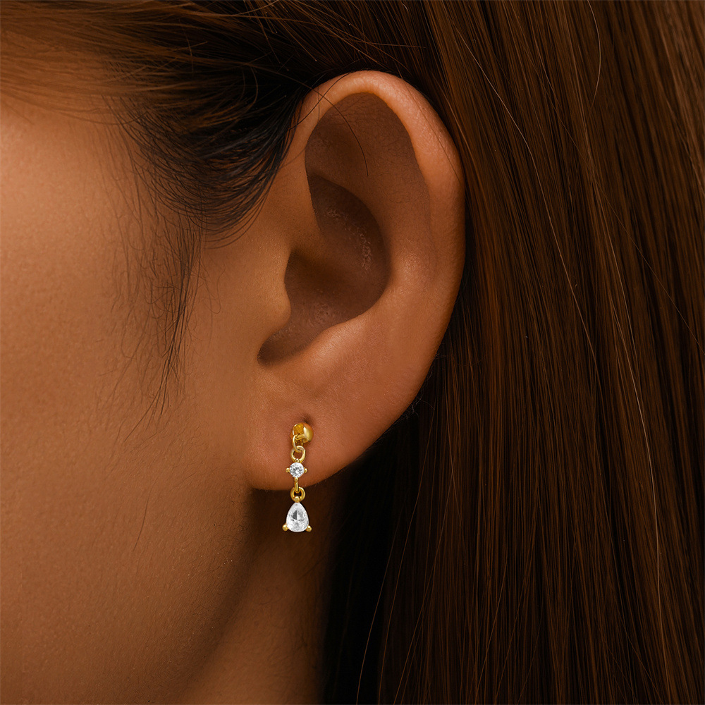 Glowshe 100% 925 Ayar Gümüş Zi - Body Jewelry Cartilage Earrings incelemesi ve fiyatı