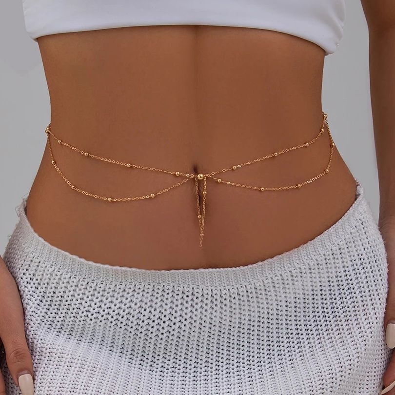KunJoe Çok Katmanlı Altın Reng - Body Jewelry Dress incelemesi ve fiyatı