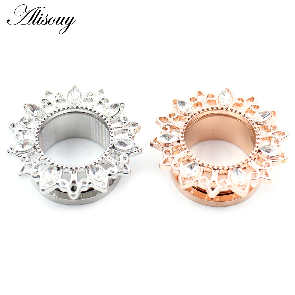 Alisouy 2 adet Paslanmaz Çelik - Body Jewelry Ear Gauges incelemesi ve fiyatı