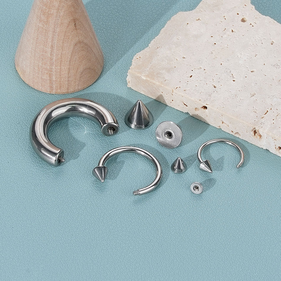 1 adet paslanmaz çelik büyük b - Body Jewelry Ear Gauges incelemesi ve fiyatı