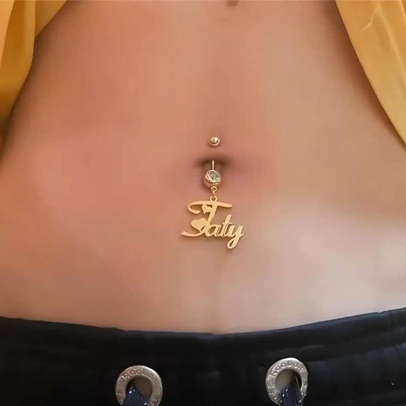 Özel Ad Göbek Tırnak Yüzükleri - Body Jewelry Names incelemesi ve fiyatı