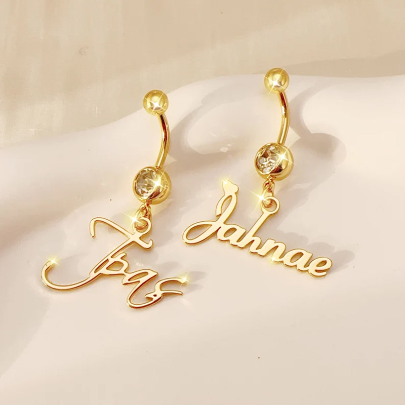 Özel Ad Göbek Tırnak Yüzükleri - Body Jewelry Names incelemesi ve fiyatı