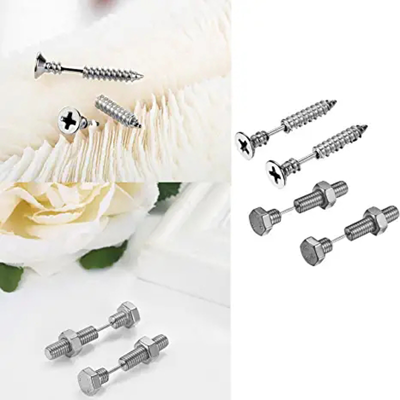2-3 Pairs Punk sivri vidalı cı - Body Jewelry Changing Kit incelemesi ve fiyatı