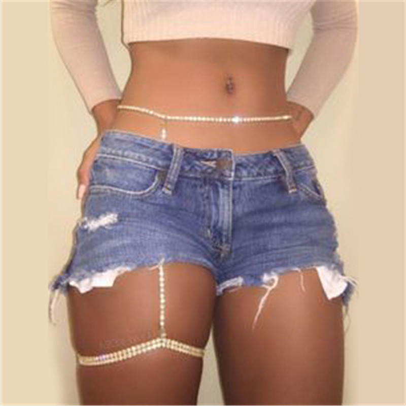 Seksi Metal vücut zinciri Blin - Body Jewelry Leg Chain incelemesi ve fiyatı